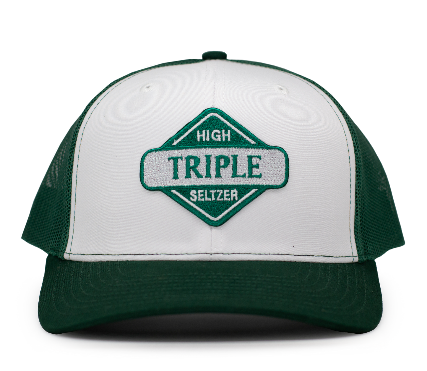 Triple Green Diamond Hat