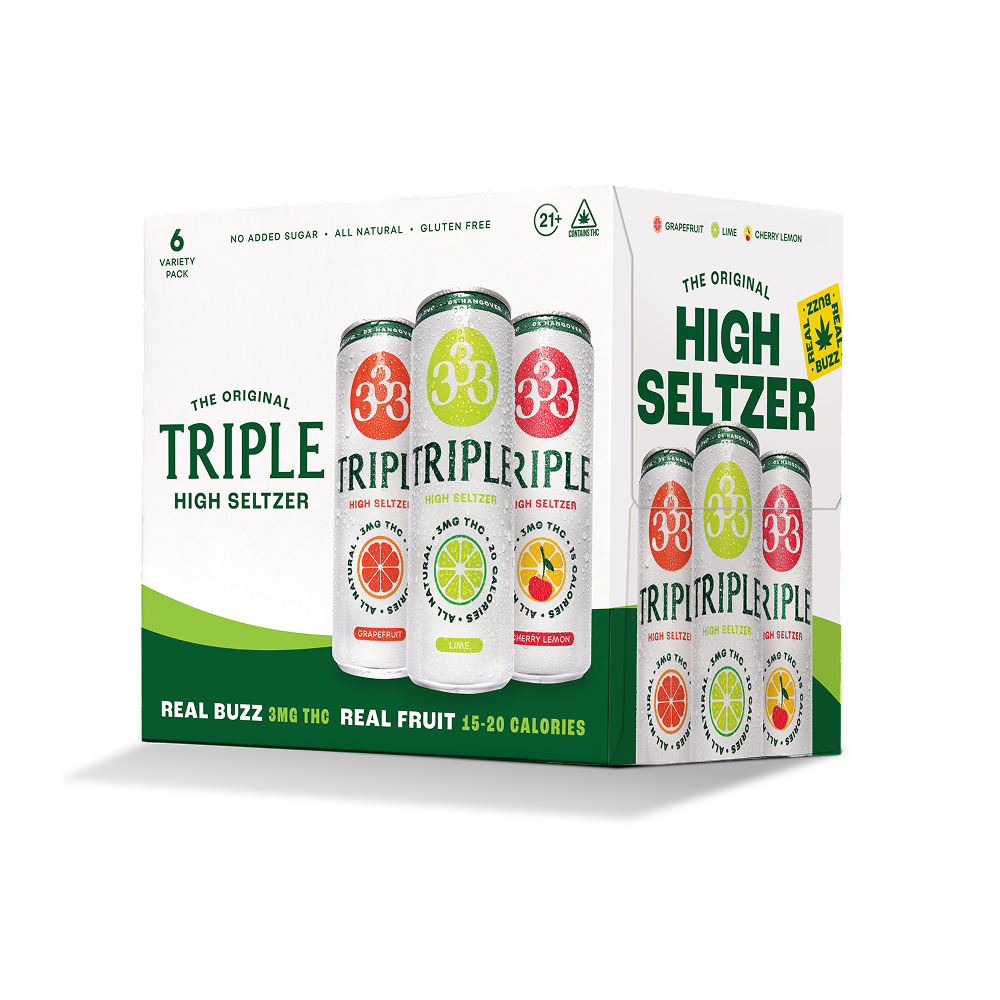 THC Seltzer Variety 6-Pack