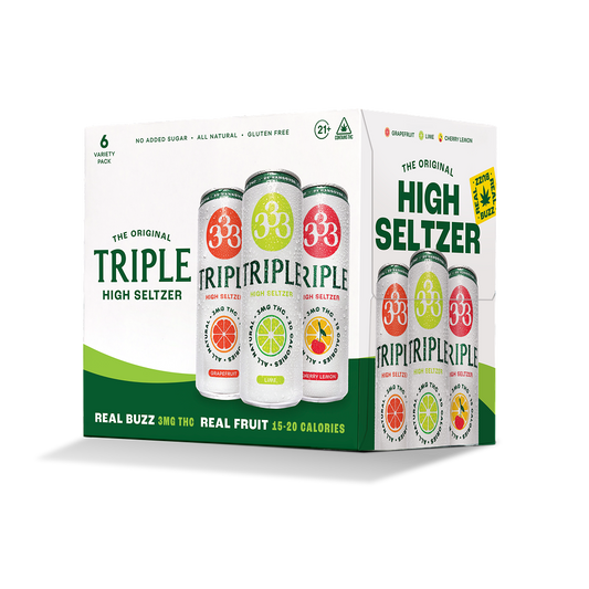 THC Seltzer Variety 6-Pack